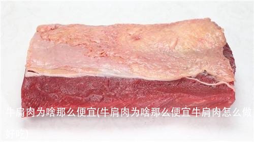 牛肩肉为啥那么便宜(牛肩肉为啥那么便宜牛肩肉怎么做好吃)