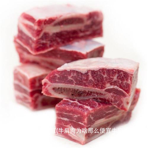 牛肩肉为啥那么便宜(牛肩肉为啥那么便宜牛肩肉怎么做好吃)