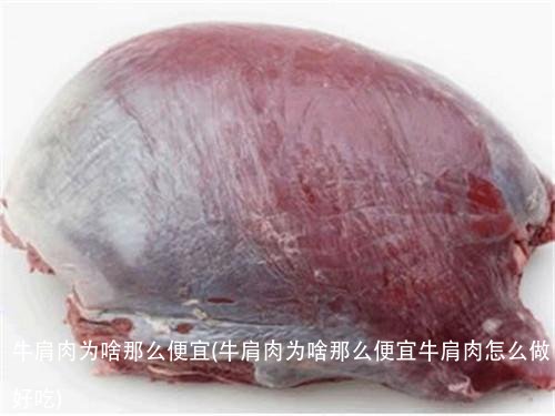 牛肩肉为啥那么便宜(牛肩肉为啥那么便宜牛肩肉怎么做好吃)