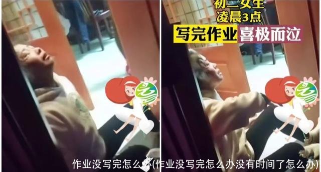 作业没写完怎么办(作业没写完怎么办没有时间了怎么办)