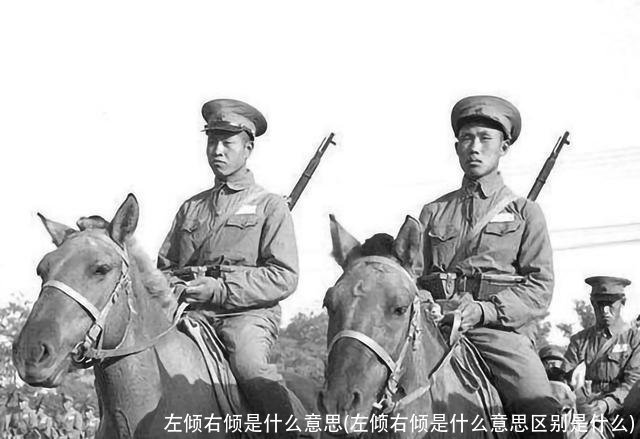 左倾右倾是什么意思(左倾右倾是什么意思区别是什么)