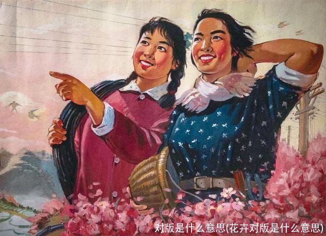 对版是什么意思(花卉对版是什么意思)