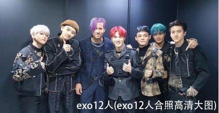 exo12人(exo12人合照高清大图)