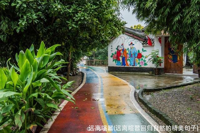 远离喧嚣(远离喧嚣回归自然的精美句子)