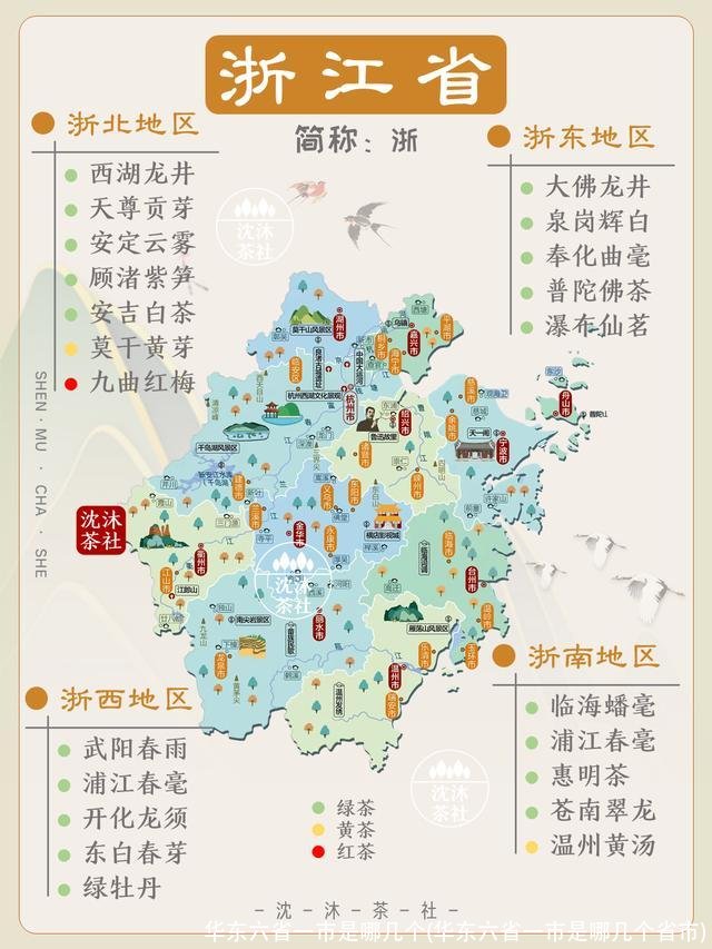 华东六省一市是哪几个(华东六省一市是哪几个省市)