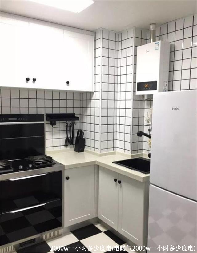 2000w一小时多少度电(电暖气2000w一小时多少度电)