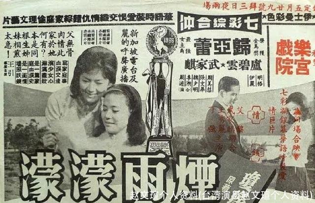 赵文瑄个人资料(台湾演员赵文瑄个人资料)