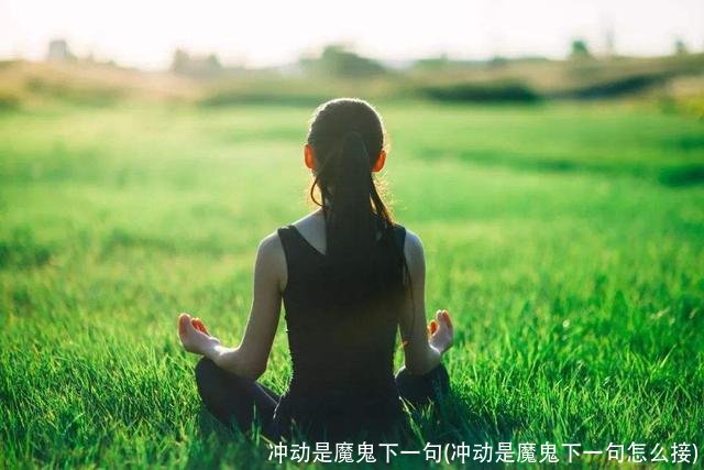 冲动是魔鬼下一句(冲动是魔鬼下一句怎么接)