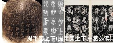 提手旁上下(提手旁上下挊怎么读)