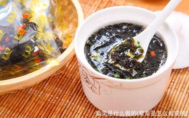 紫菜是什么做的(紫菜是怎么做成的)