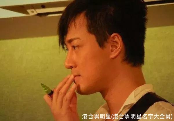 港台男明星(港台男明星名字大全男)