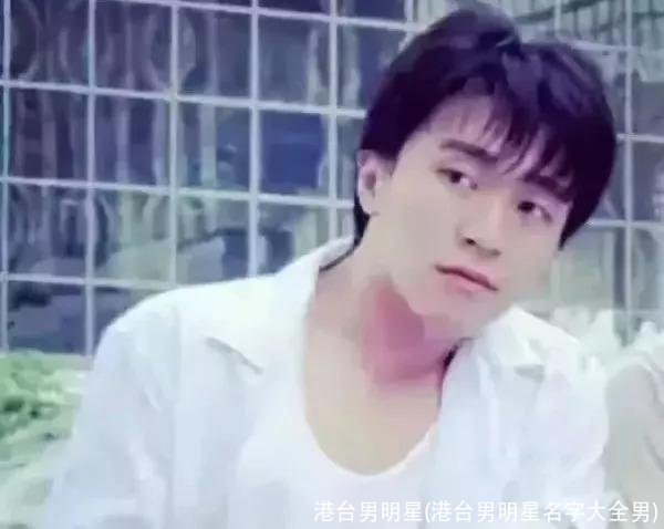 港台男明星(港台男明星名字大全男)