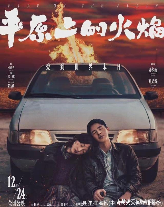 明星排名榜(中国老艺人明星排名榜)