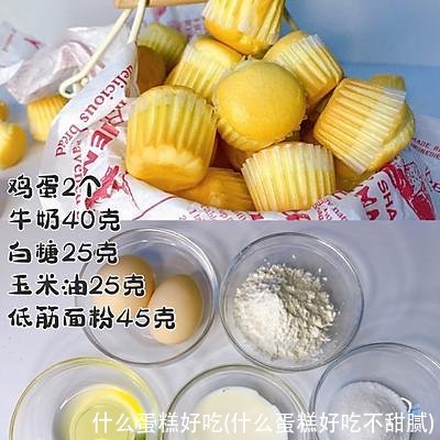 什么蛋糕好吃(什么蛋糕好吃不甜腻)