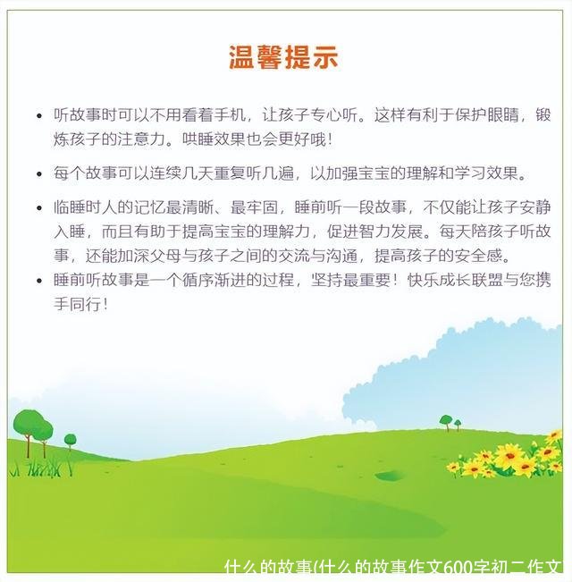 什么的故事(什么的故事作文600字初二作文)