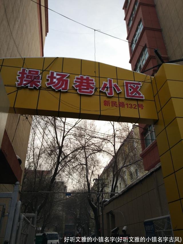 好听文雅的小镇名字(好听文雅的小镇名字古风)