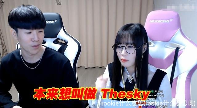 rookie什么意思(rookie什么意思啊)