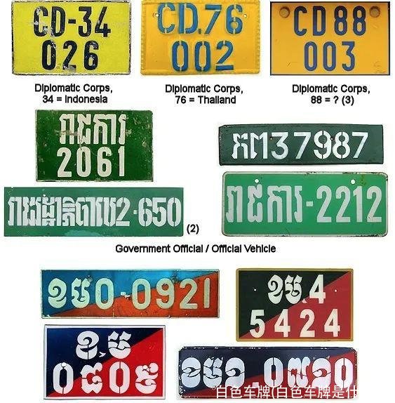 白色车牌(白色车牌是什么车)