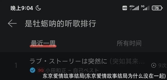 东京爱情故事结局(东京爱情故事结局为什么没在一起)