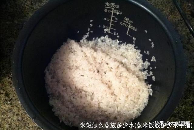 米饭怎么蒸放多少水(蒸米饭放多少水手指)
