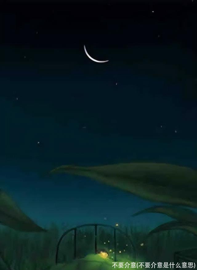 不要介意(不要介意是什么意思)