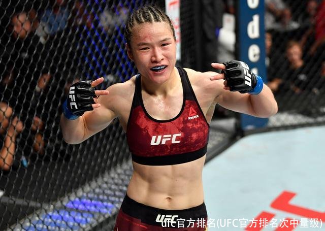 ufc官方排名(UFC官方排名次中量级)
