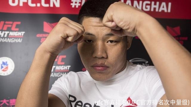 ufc官方排名(UFC官方排名次中量级)
