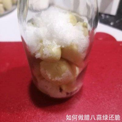 如何做腊八蒜绿还脆