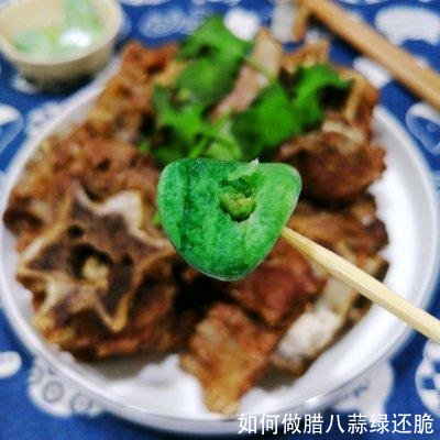 如何做腊八蒜绿还脆