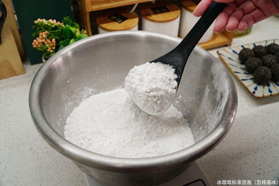 冰墩墩标准图画（怎样画冰）