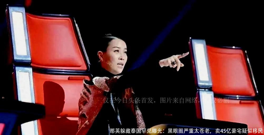 那英躲藏泰国罕见曝光：黑眼圈严重太苍老，卖45亿豪宅疑似移民