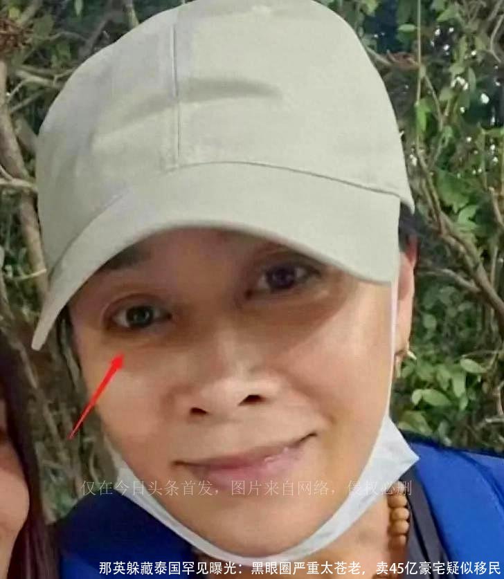 那英躲藏泰国罕见曝光：黑眼圈严重太苍老，卖45亿豪宅疑似移民