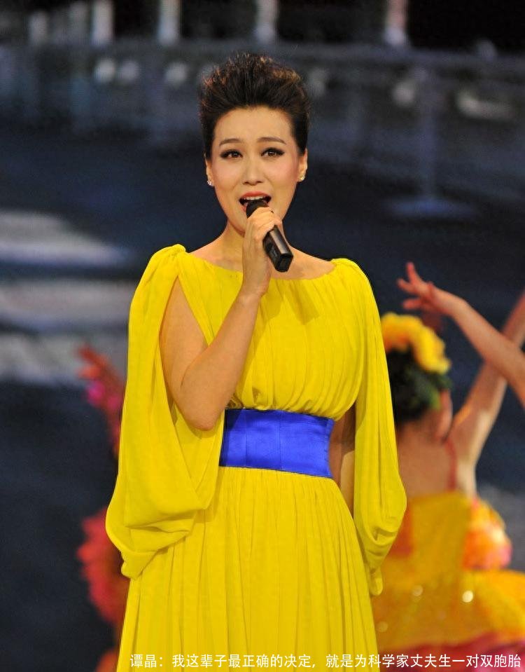 谭晶:我这辈子最正确的决定,就是为科学家丈夫生一对双胞胎
