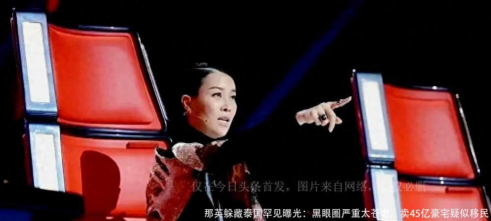 那英躲藏泰国罕见曝光：黑眼圈严重太苍老，卖45亿豪宅疑似移民