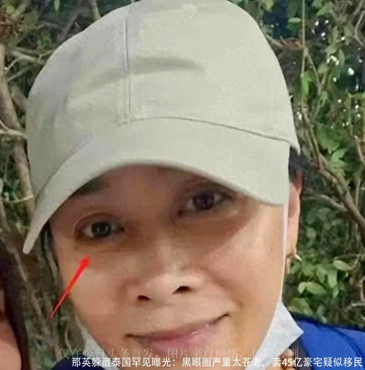 那英躲藏泰国罕见曝光：黑眼圈严重太苍老，卖45亿豪宅疑似移民