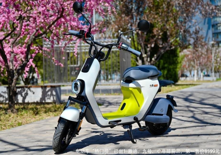 电动车“热门榜”已出！雅迪、九号、小牛排前三，第一售价8599元