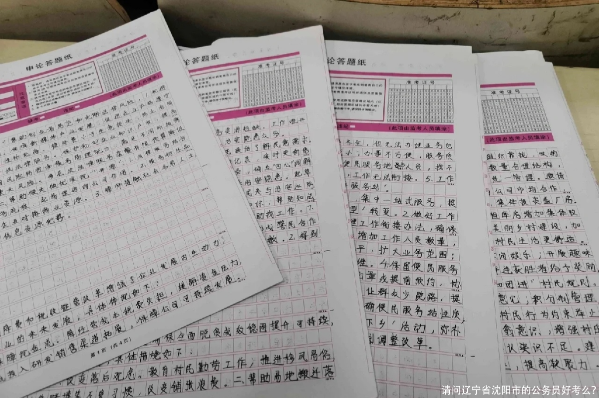 请问辽宁省沈阳市的公务员好考么？