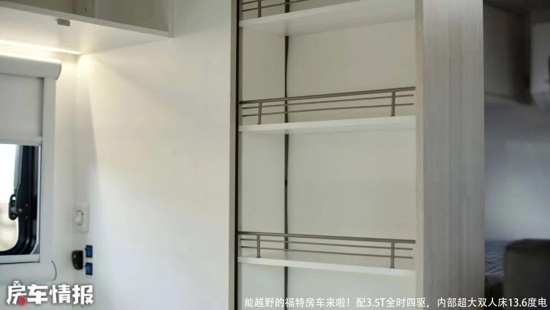 能越野的福特房车来啦!配3.5T全时四驱,内部超大双人床13.6度电