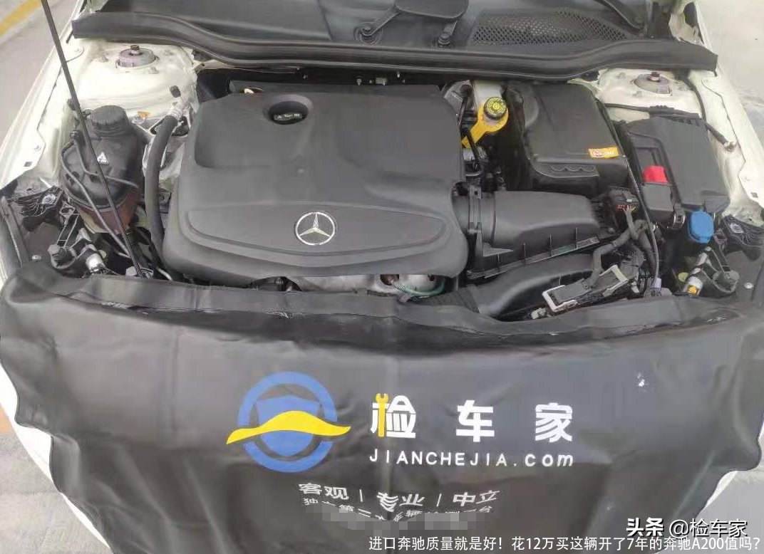 进口奔驰质量就是好!花12万买这辆开了7年的奔驰A200值吗?