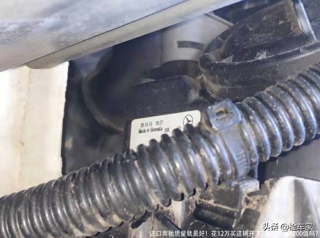 进口奔驰质量就是好!花12万买这辆开了7年的奔驰A200值吗?