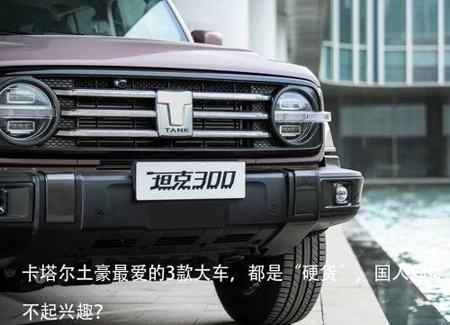 卡塔尔土豪最爱的3款大车,都是“硬货”,国人却提不起兴趣?