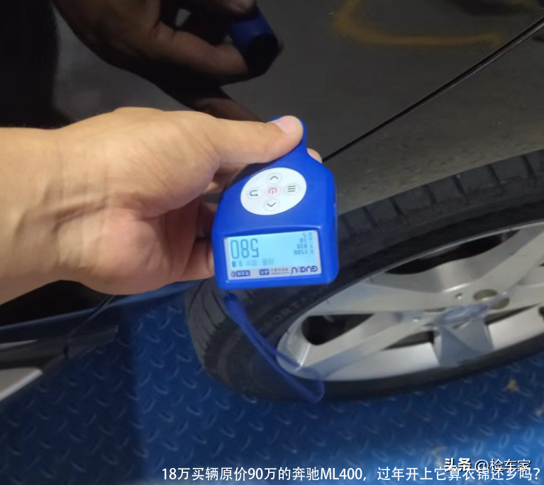 18万买辆原价90万的奔驰ML400,过年开上它算衣锦还乡吗?