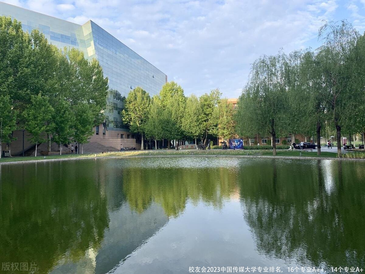 校友会2023中国传媒大学专业排名,16个专业A++,14个专业A+